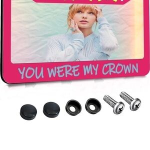 License Plate Holder (YOU WERE MY CROWN) (2 Piece)  BRAND NEW